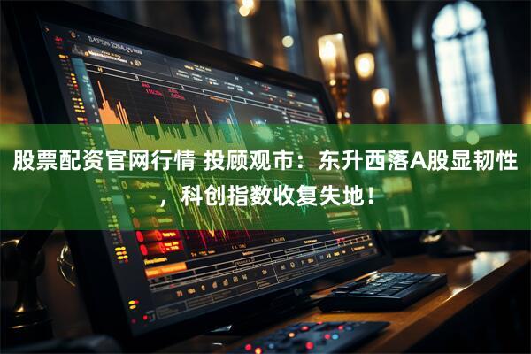 股票配资官网行情 投顾观市：东升西落A股显韧性，科创指数收复失地！